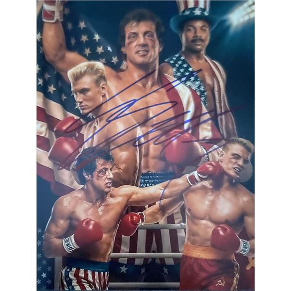 Rocky Sylvester Stallone signed photo