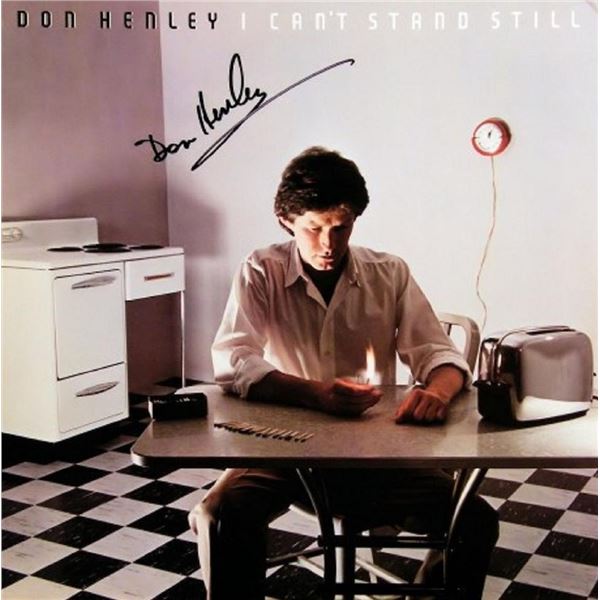 The Eagles Don Henley signed I Can't Stand Still album