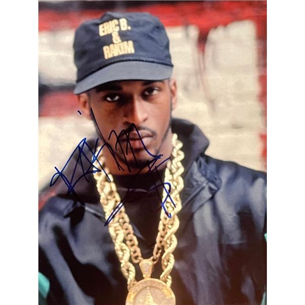 Rapper Rakim Signed Photo