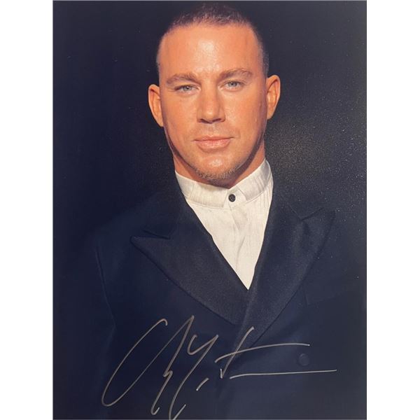 Deadpool Channing Tatum signed photo