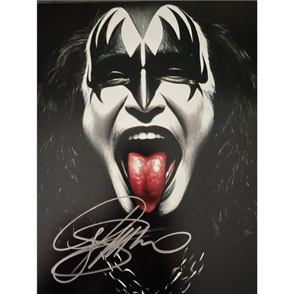 Kiss Gene Simmons signed photo