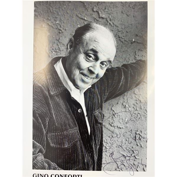 Viva Max Gino Conforti signed photo