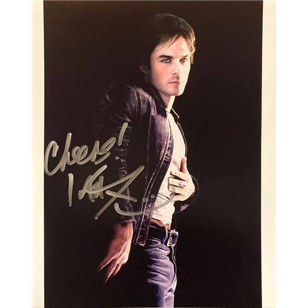 The Vampire Diaries Ian Somerhalder signed photo