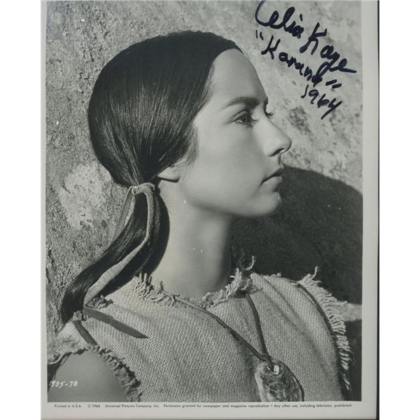 Island of the Blue Dolphins Celia Kaye signed movie photo
