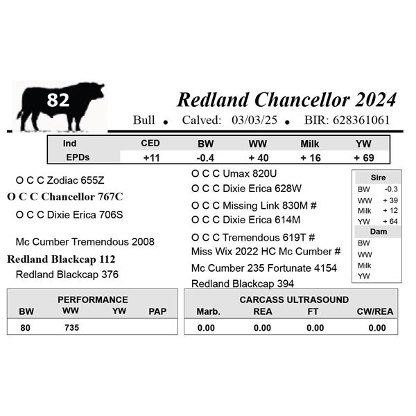 Redland Chancellor 2024