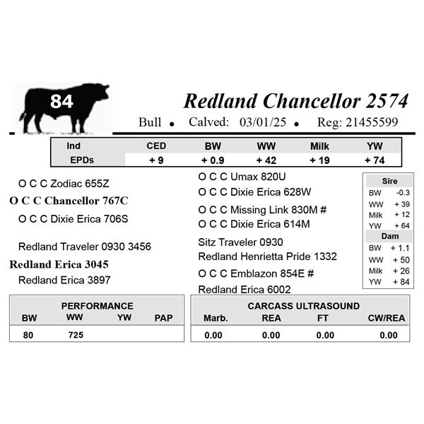 Redland Chancellor 2574
