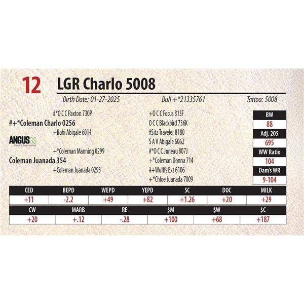 LGR Charlo 5008
