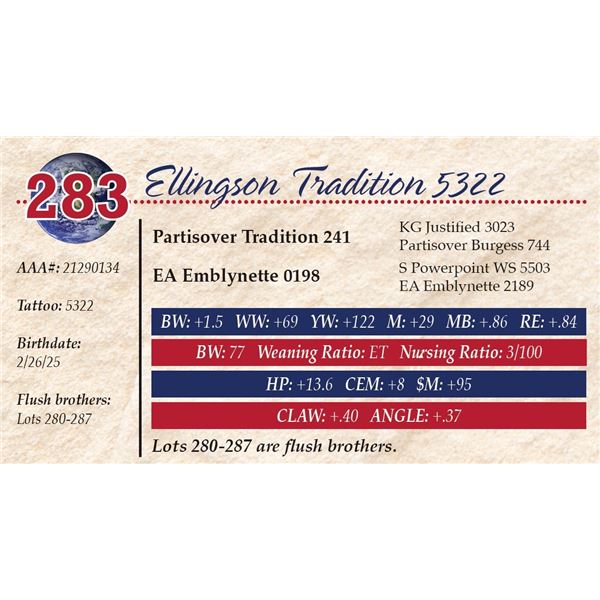 Ellingson Tradition 5322