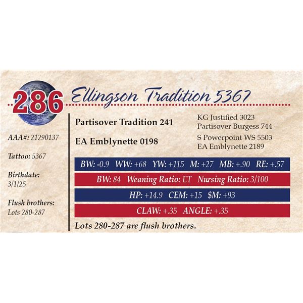 Ellingson Tradition 5367