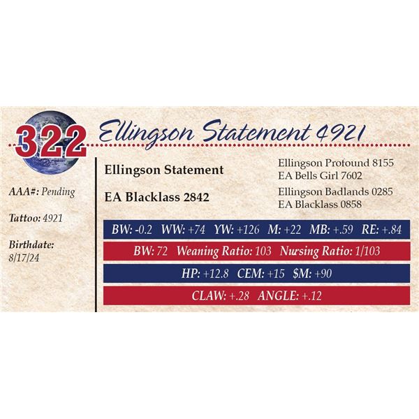 Ellingson Statement 4921