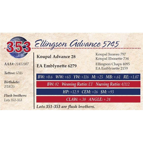 Ellingson Advance 5745