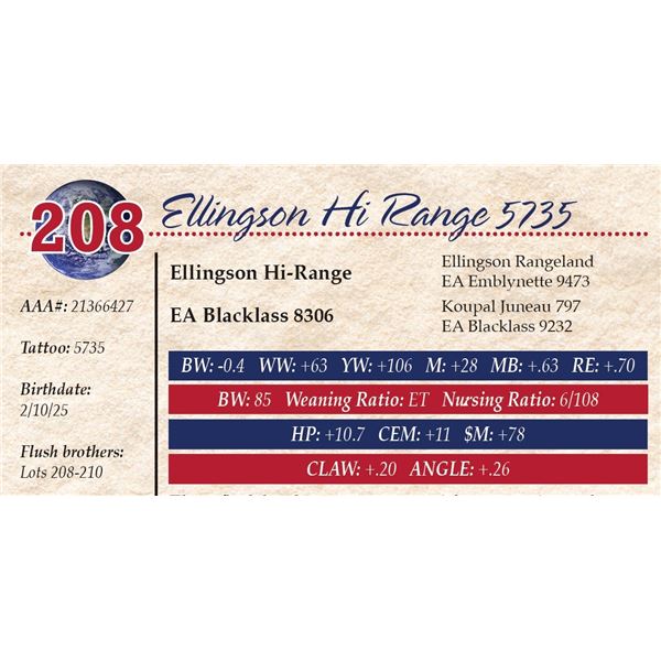 Ellingson Hi Range 5735