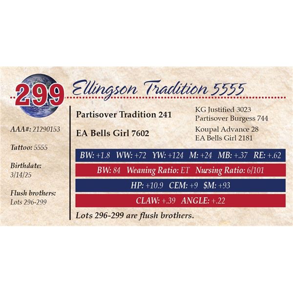 Ellingson Tradition 5555