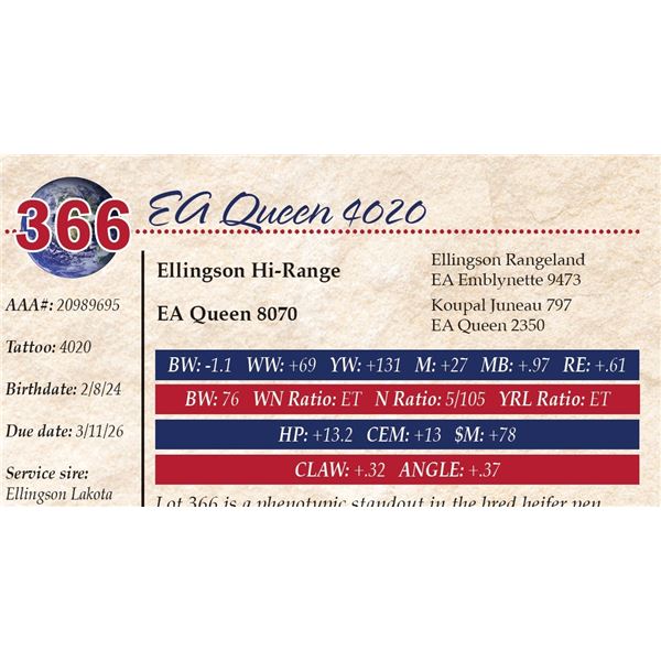 EA Queen 4020