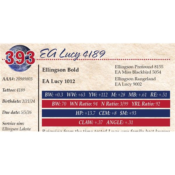 EA Lucy 4189
