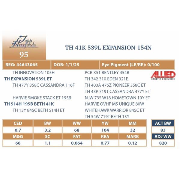TH 41K 539L EXPANSION 154N