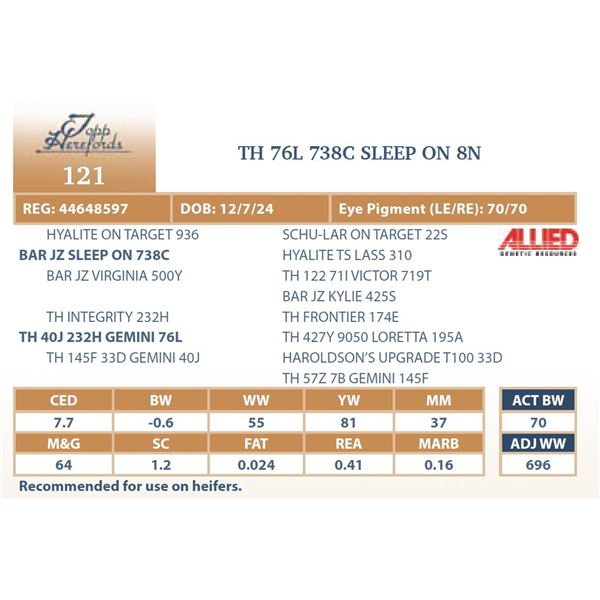 TH 76L 738C SLEEP ON 8N