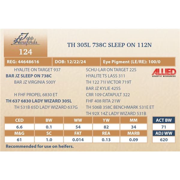 TH 305L 738C SLEEP ON 112N
