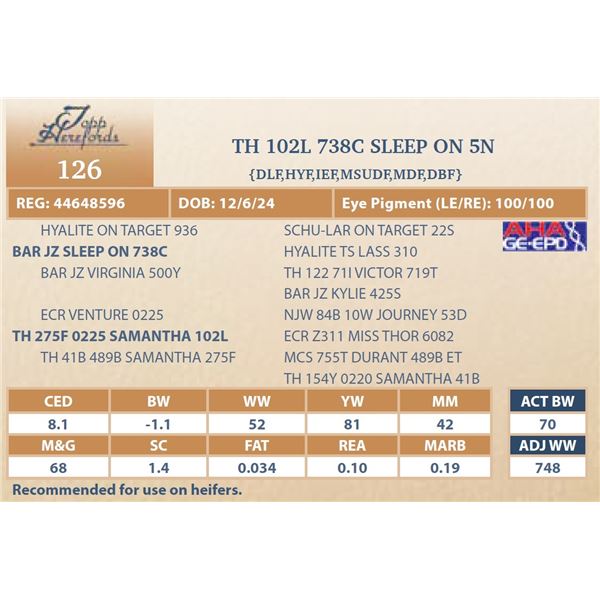 TH 102L 738C SLEEP ON 5N