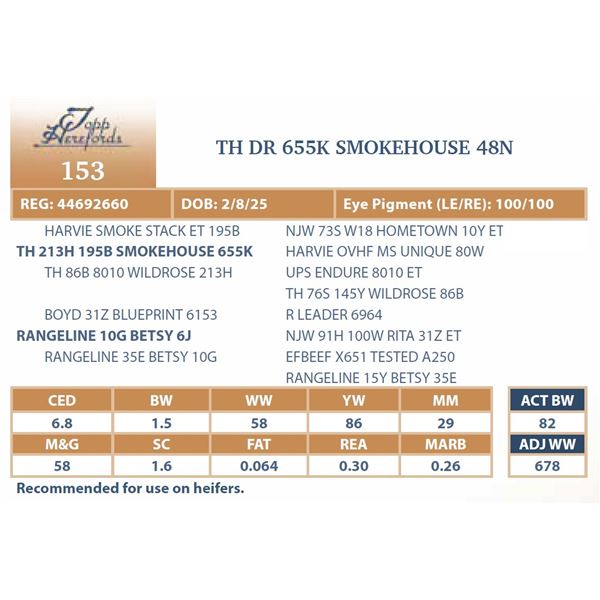 TH DR 655K SMOKEHOUSE 48N