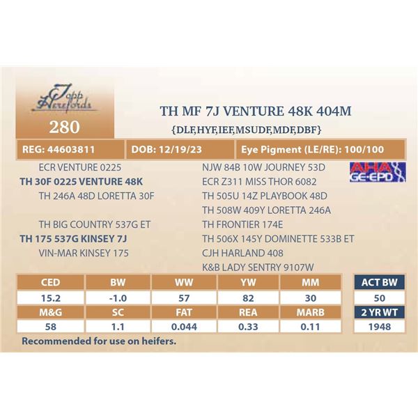 MF 7J VENTURE 48K 404M