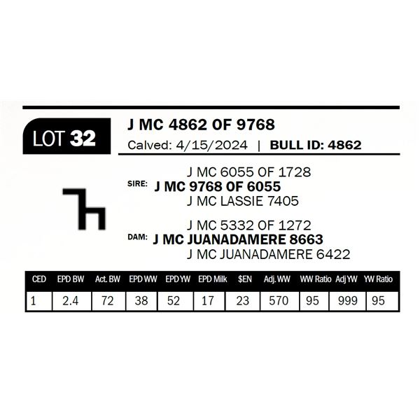 J MC 4862 OF 9768
