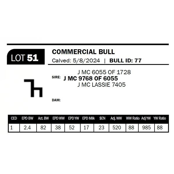 COMMERCIAL BULL
