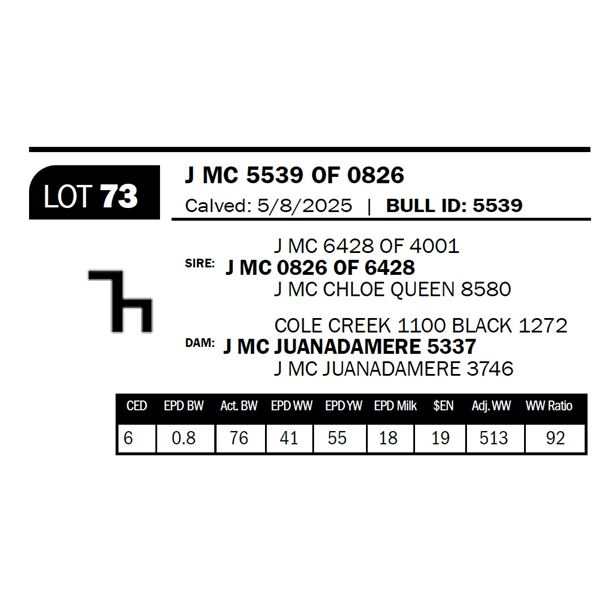 J MC 5539 OF 0826