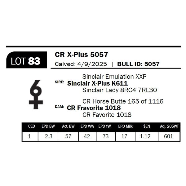 CR X-Plus 5057