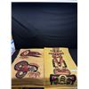 Image 1 : 2 West Coast Native Fabric Wall Art Prints
