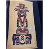 Image 3 : 2 West Coast Native Fabric Wall Art Prints