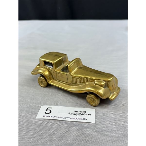 Vintage Brass Car