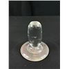 Image 2 : Vintage Green Insulator and Glass Paperweight