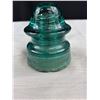 Image 5 : Vintage Green Insulator and Glass Paperweight