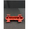 Image 4 : Vintage Cast Iron Red Racecar w/ Driver