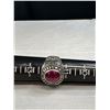 Image 6 : 1975 Men's Silver School Ring Solid