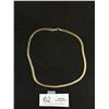 Image 2 : Heavy Vintage Gold Tone Snake Chain Quality