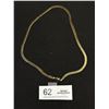 Image 3 : Heavy Vintage Gold Tone Snake Chain Quality