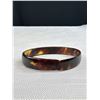 Image 3 : Antique Victorian Genuine Tortise Shell Bangle Bracelet