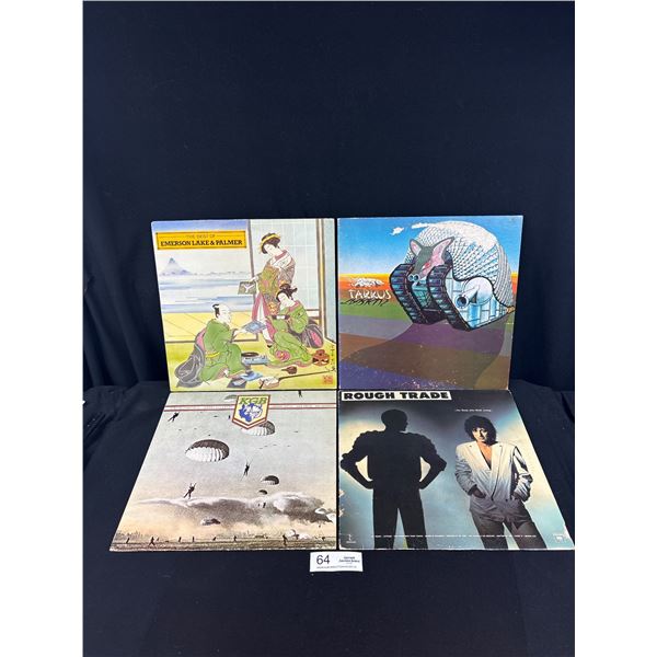 4 Albums (LP's) 2 Emerson Lake + Palmer