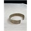 Image 2 : Heavy Silver Look Antique Engraved (Fish) Asian Bracelet
