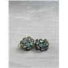 Image 2 : 2 Good Pairs of Vintage Rhinestone Earrings