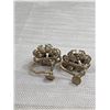 Image 3 : 2 Good Pairs of Vintage Rhinestone Earrings