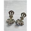 Image 5 : 2 Good Pairs of Vintage Rhinestone Earrings