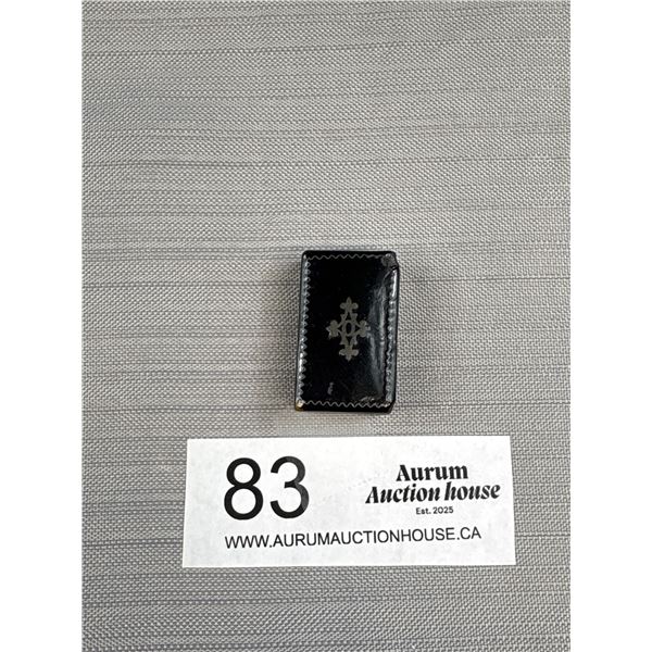 A Nice Antique (1860-1880) Victorian Inlaid Snuff Box