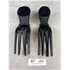 Image 1 : Vintage Set of Wooden Hands