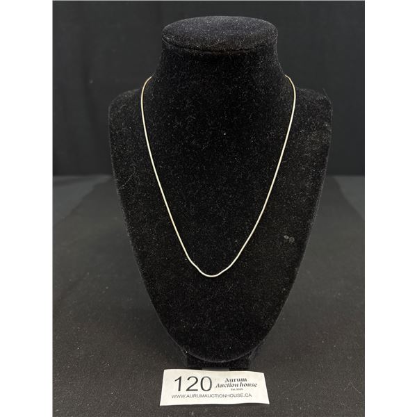 Quality Italian Sterling Rope Necklace/Chain