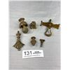Image 1 : 19th + 20th Century Brass Furniture Hardware Handles, Finals etc