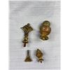 Image 5 : 19th + 20th Century Brass Furniture Hardware Handles, Finals etc