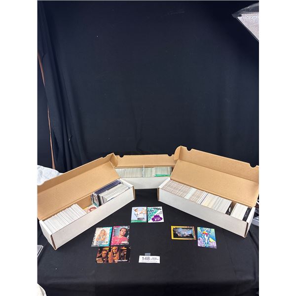3 Boxes of Trading Cards, Saved By The Bell 'College Years', Stargate Creators Universe, Yo Raps 81'
